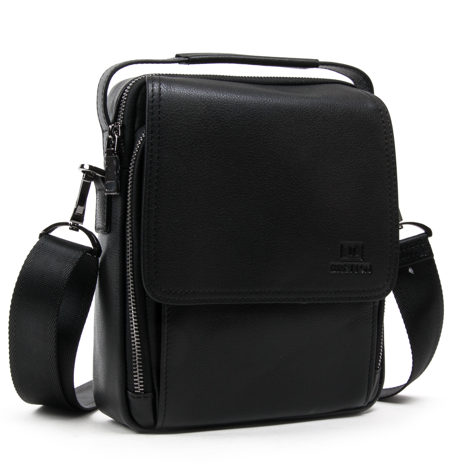 

Сумка Мужская Планшет кожаный BRETTON BE N9357-2 black
