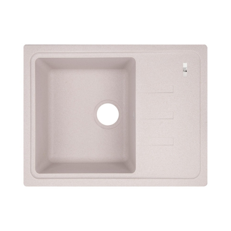 

Кухонная мойка Lidz (COL-06) 620x435/200 бежевая (33653)
