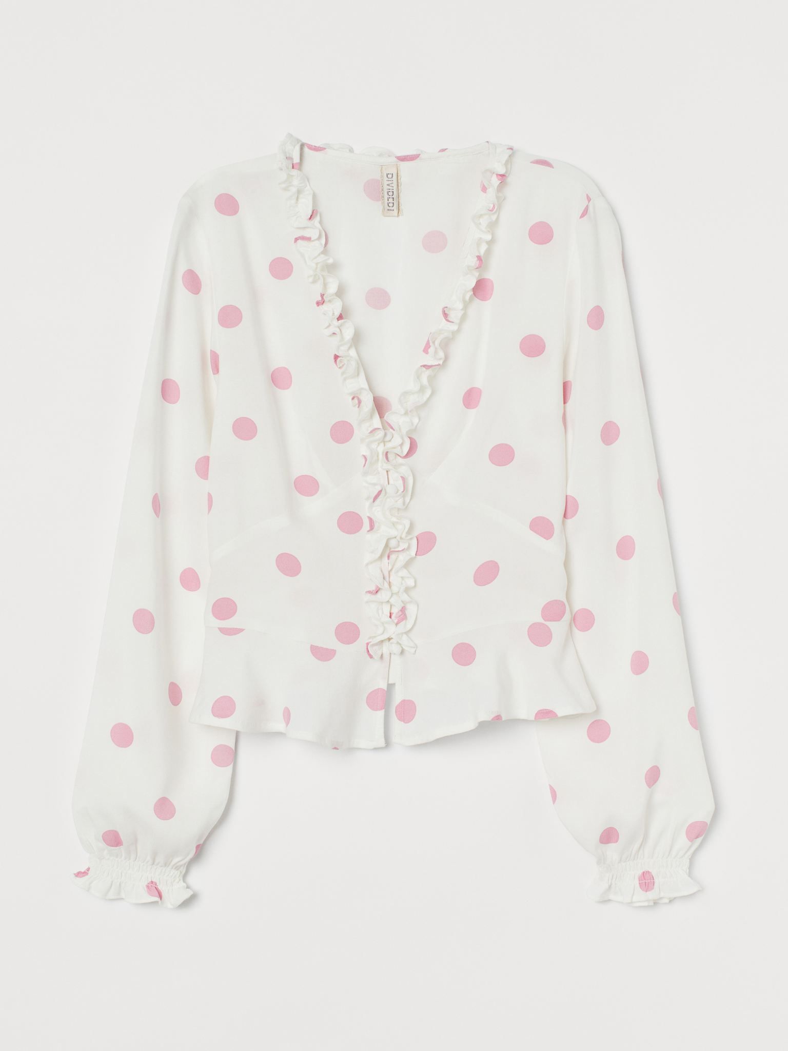 

Блузка H&M 7193281dm 48 Белая