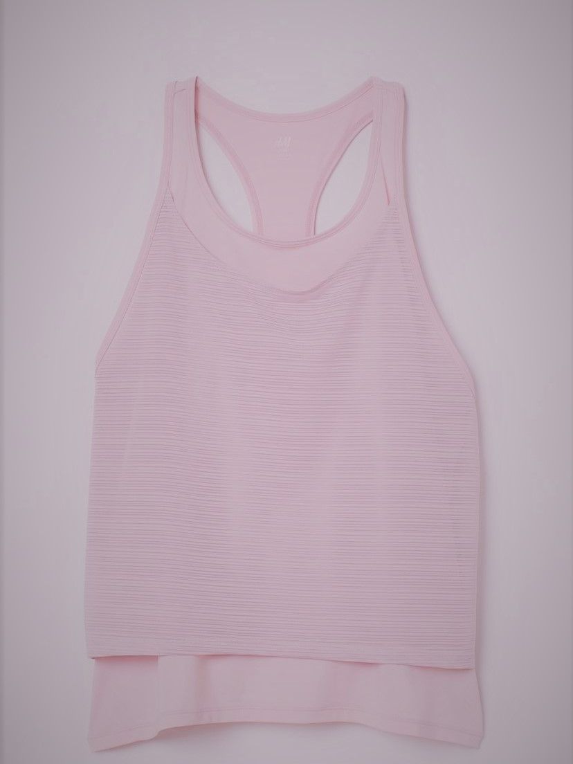 

Спортивная майка H&M Sport 8343651dm  Пудра, Спортивная майка H&M Sport 8343651dm 2XL Пудра