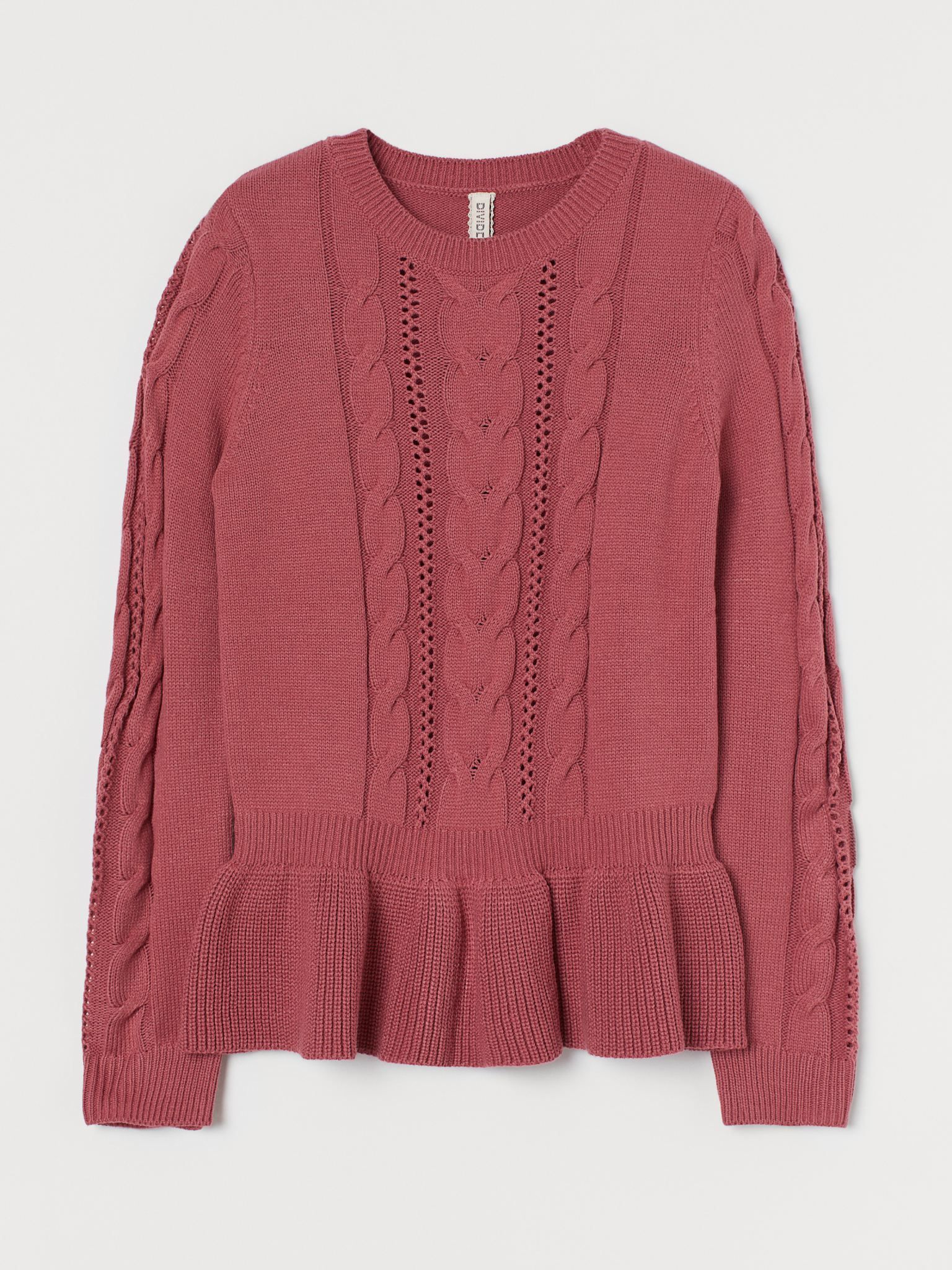 

Джемпер H&M 9193412dm S Темно-розовый