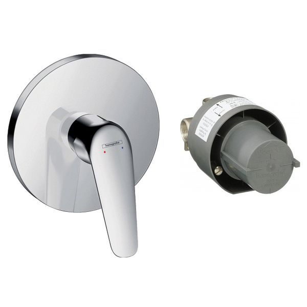 

Cмеситель встроенный HANSGROHE хром NOVUS латунь 71068000