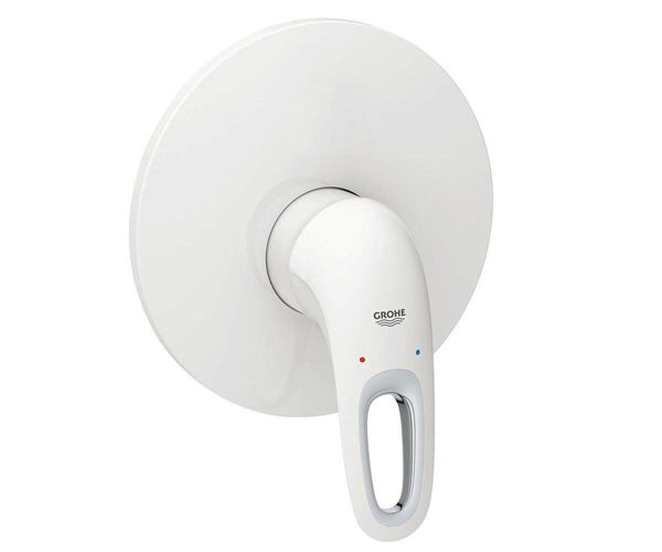 

Кран встроенный GROHE белый EUROSTYLE латунь 19507LS3