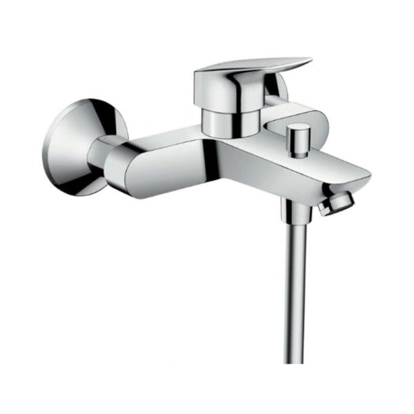 

Cмеситель в ванную однозахватный с коротким изливом HANSGROHE хром LOGIS латунь 71400000