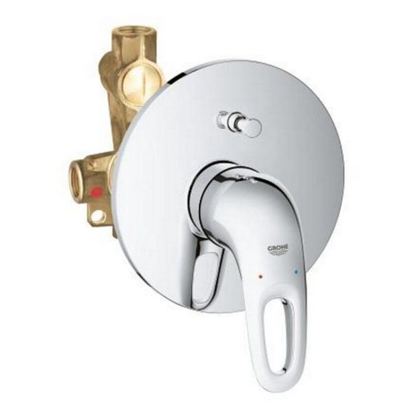 

Cмеситель встроенный GROHE хром EUROSTYLE латунь 33637003