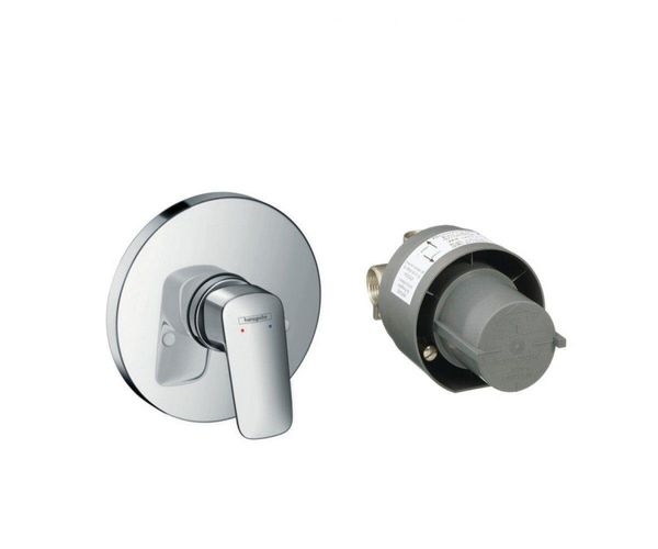 

Cмеситель встроенный HANSGROHE хром LOGIS латунь 71666000