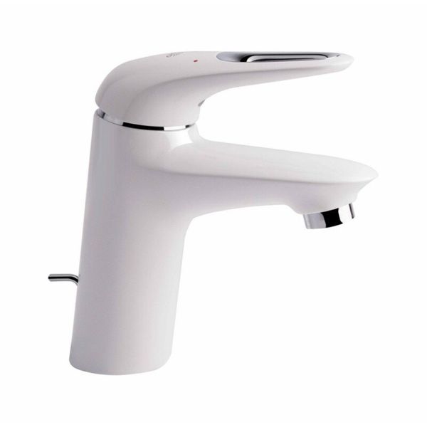 

Кран для умывальника однорычажный GROHE белый EUROSTYLE латунь 33558LS3