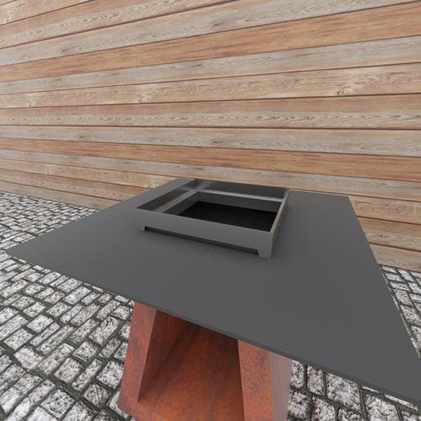 

Верхняя часть от гриля-очага Quadro BASIC Large - QN24712