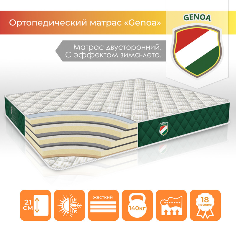 

Ортопедический матрас "Genoa" 180х200