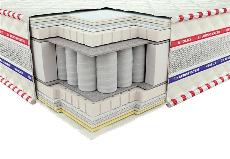 

Ортопедический матрас Неолюкс 3D Империал Латекс Зима-лето PS 90х190