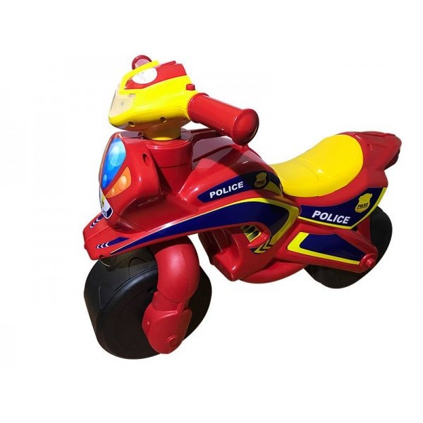 

Детский музыкальный беговел DOLONI TOYS Active Baby Police 0139/56 двухколесный