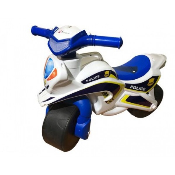 

Детский музыкальный беговел DOLONI TOYS Active Baby Police 0139/51 двухколесный