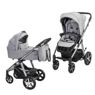 

Коляска Baby Design 2 в 1 Husky NR 2021 107 SILVER GRAY (204371)