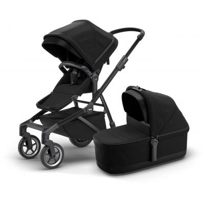 

Коляска Thule 2 в 1 Sleek с люлькой Black on Black (TH 11000019)