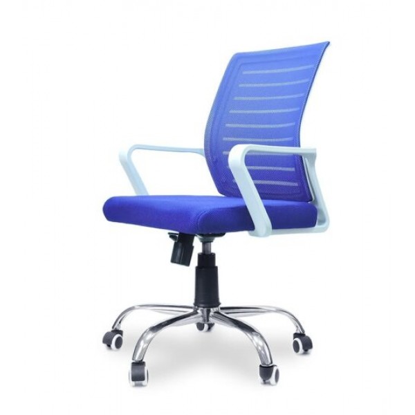 

Офисное кресло Link light blue с механизмом Tilt, Газ-лифт, пластик голубой/ткань, сетка синий цвет Goodwin