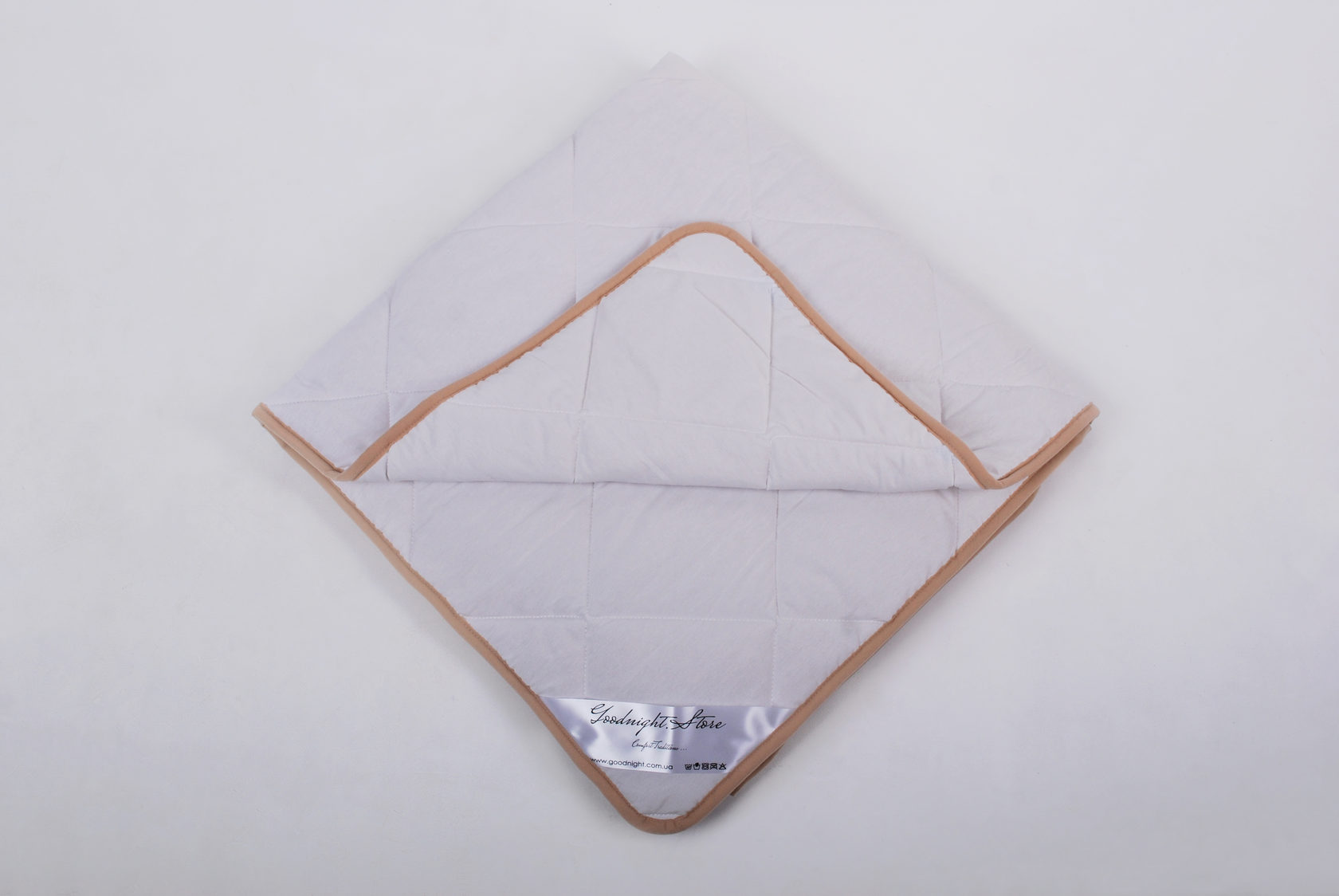 

Одеяло из мериносов шерсти Lite Облегченное 220х200 Goodnight Store Белый