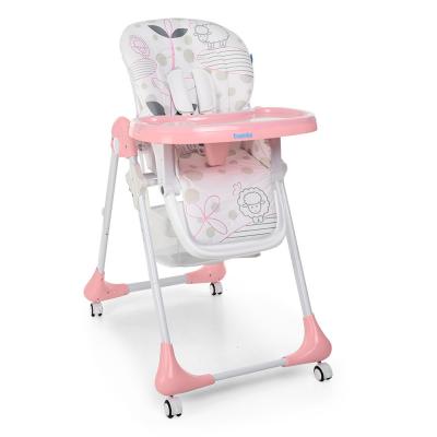 

Стульчик для кормления Bambi M 3233 lamb light pink