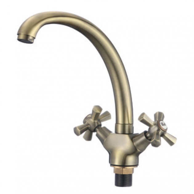 

Смеситель для кухни MIXXUS PREMIUM RETRO BRONZE-273