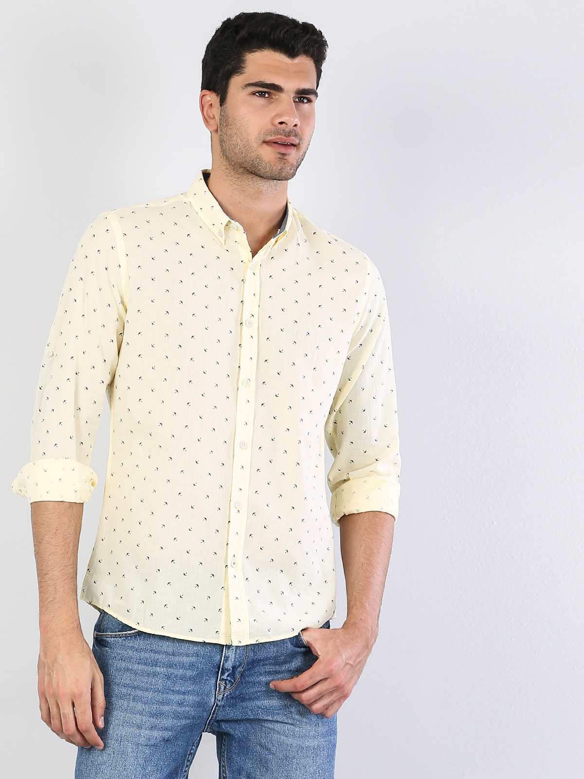 

Рубашка Colin's CL1034287YLW S Yellow
