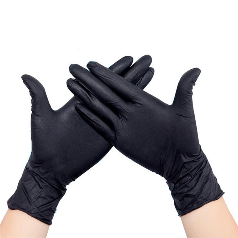 

Перчатки нитриловые Medicom Safe Touch М 100 шт Черный (B-M)