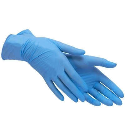 

Рукавички Нітрилові Неопудрені Mercator Medical Nitrylex comfort XS 100шт Blue