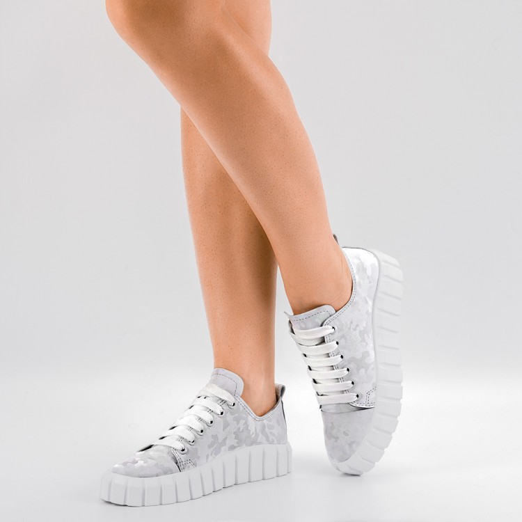 

Кеды Winner Boots серый камуфляж 100-41 37