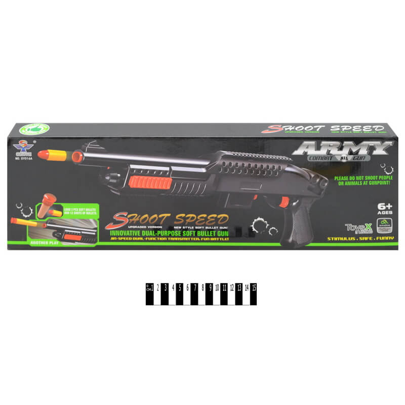 

Автомат с поролоновыми пулями SY016A A-Toys (SY016A)