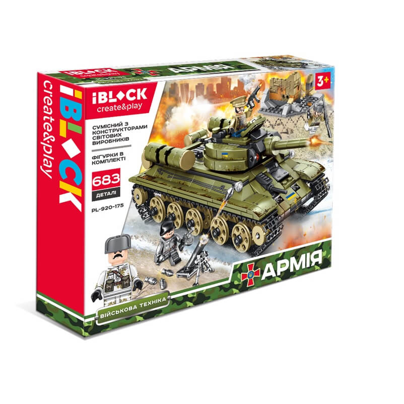 

Конструктор iBlock PL-920-175 «АРМИЯ» 683 детали iBlock (PL-920-175)
