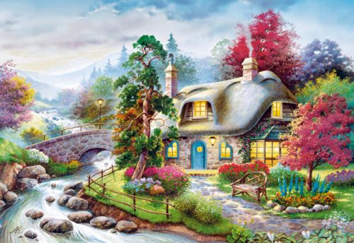 

Пазлы Castorland Сказочный домик (1000 эл.) Castorland (1047)