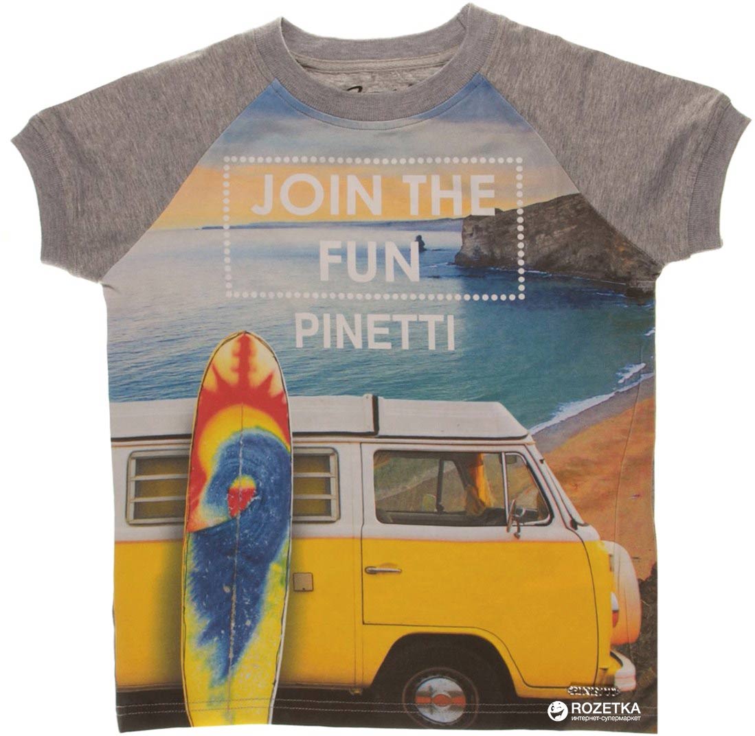 

Футболка Pinetti 518041 158 см Серая