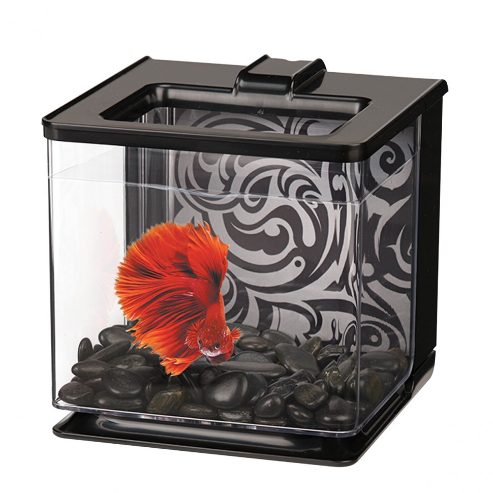 

Аквариумный набор Hagen Marina Betta Kit EZ Care для петушка 2.5 л черный