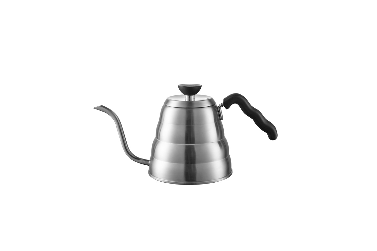 

Традиционный чайник DUKA BARISTA серебристый из нержавеющей стали для индукционной плиты 1200 мл