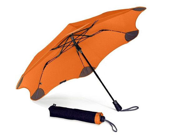 

Складной зонт Blunt Противоштормовой зонт женский полуавтомат BLUNT Bl-xs-orange