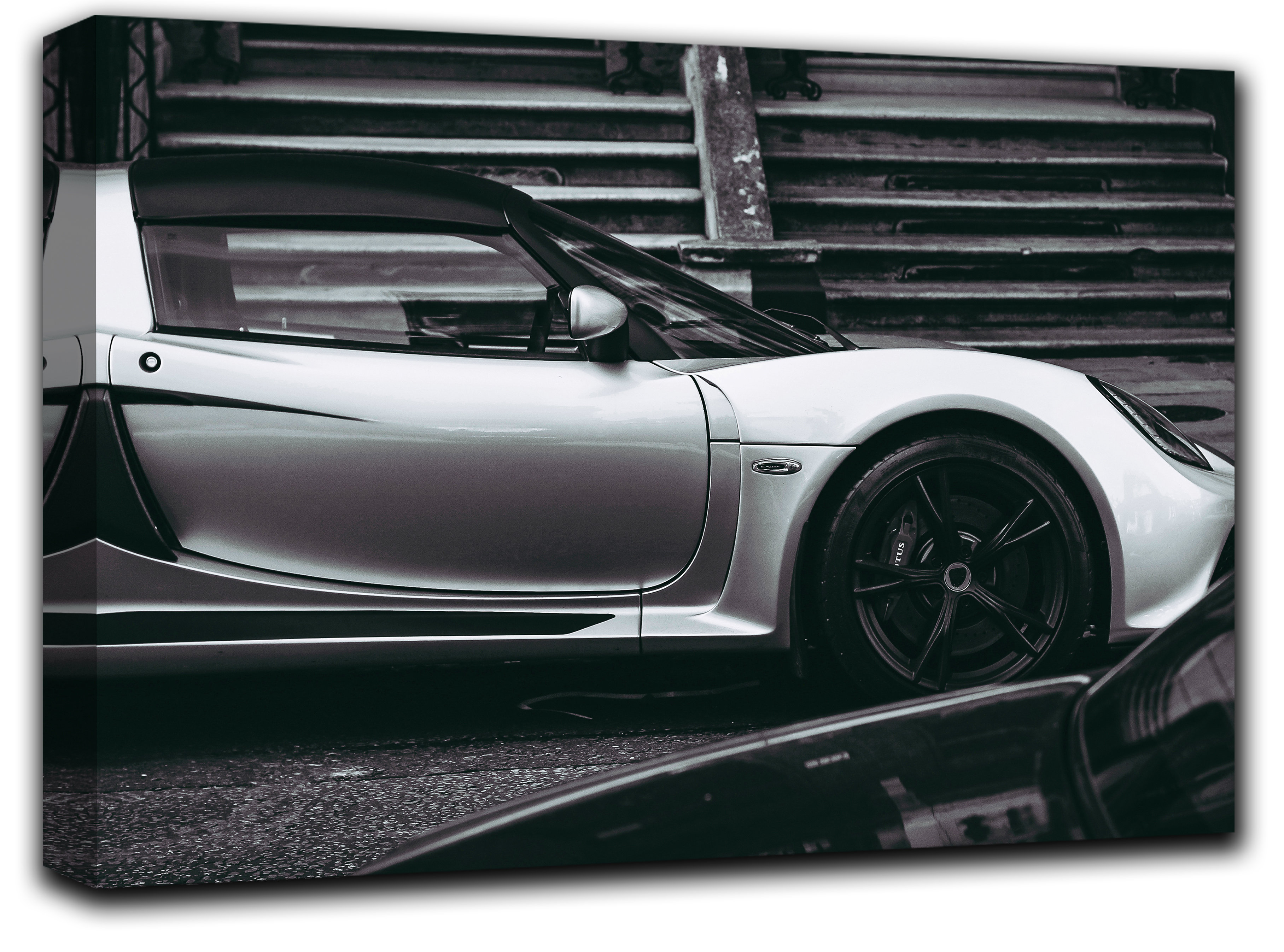 

картина на холсте спортивное авто Lotus Exige спортивная машина Hotel Arizona HD 28 см x 41 см