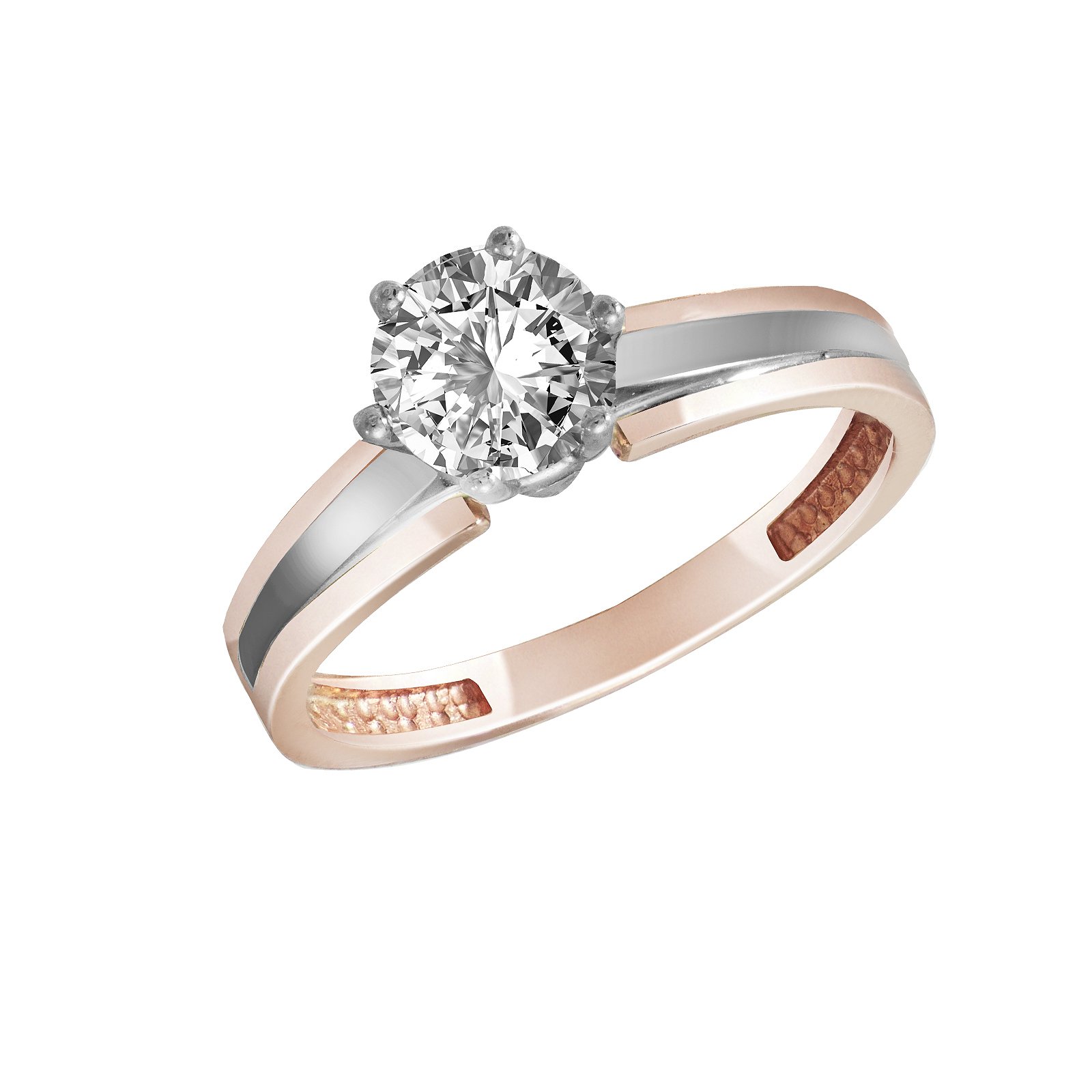 

Кольцо из красного золота с Swarovski 284721, размер 17