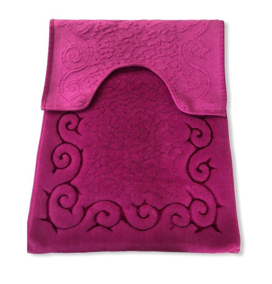 

Ковер Cotton Life 58*87 45*53/ажур малиновый 0/0/10