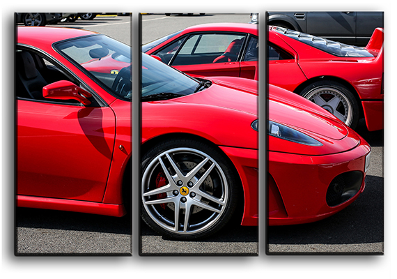 

Модульная картина на холсте из 3 частей ferrari f430 спортивные гоночные авто суперкары Hotel Arizona HD 56 см x 84 см