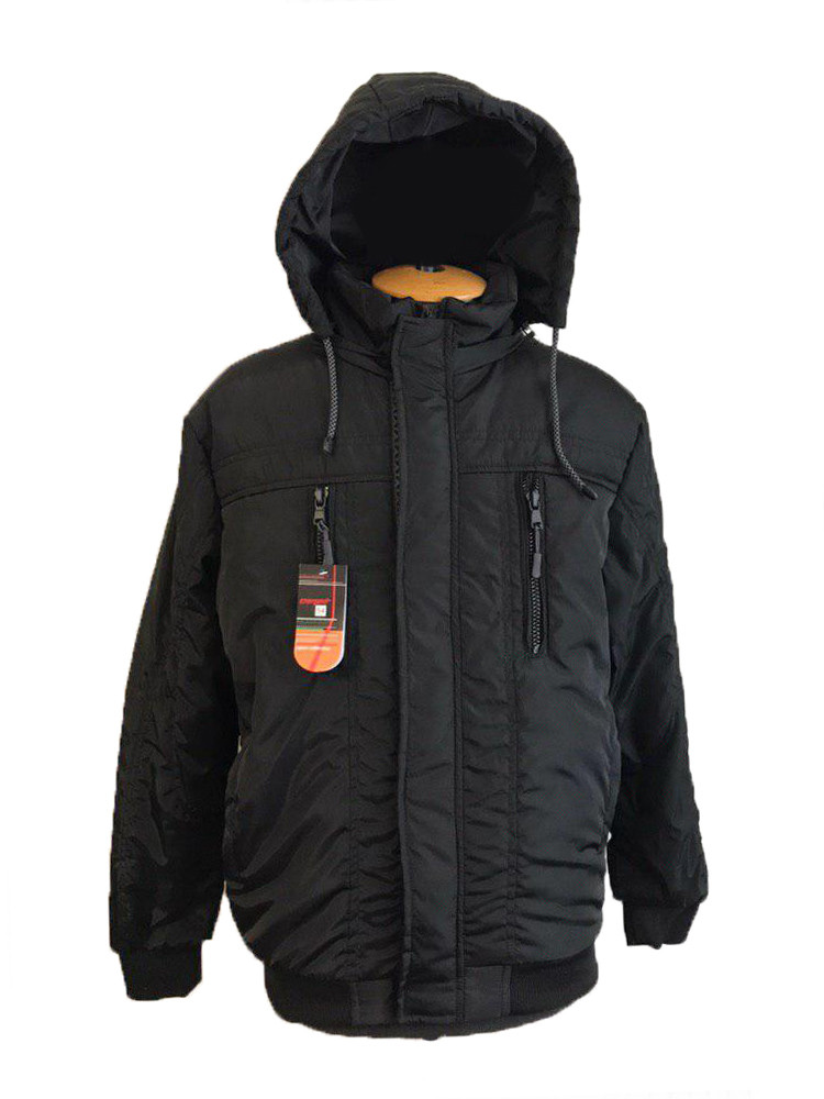 

Куртка Free Moda Casual демисезонная с капюшоном M Черная (79)