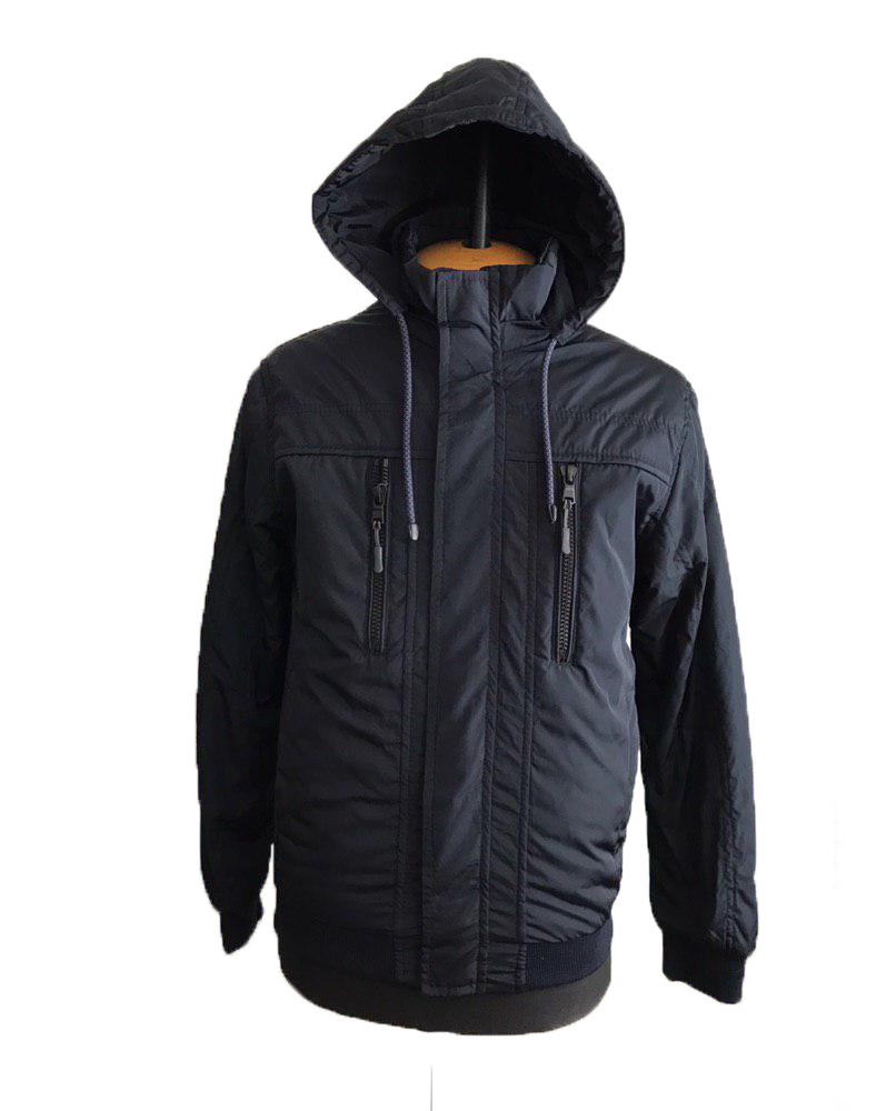 

Куртка Free Moda Casual демисезонная с капюшоном M Черная (72)