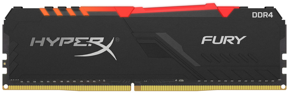 

Оперативная память HyperX DDR4-3200 8192MB PC4-25600 Fury RGB Black (HX432C16FB3A/8)