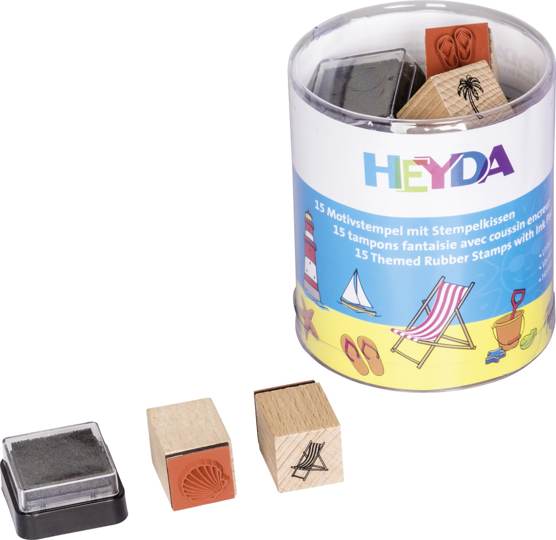 

Набор штампов Heyda Каникулы 15 шт (204888490)