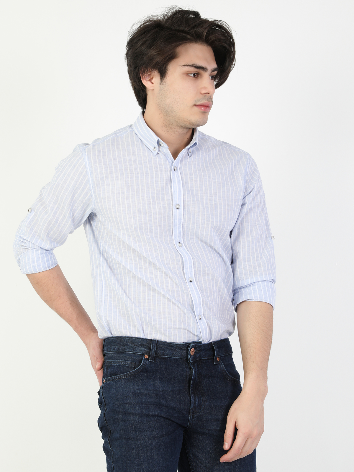 

Рубашка Colin's CL1049293BLE S Blue