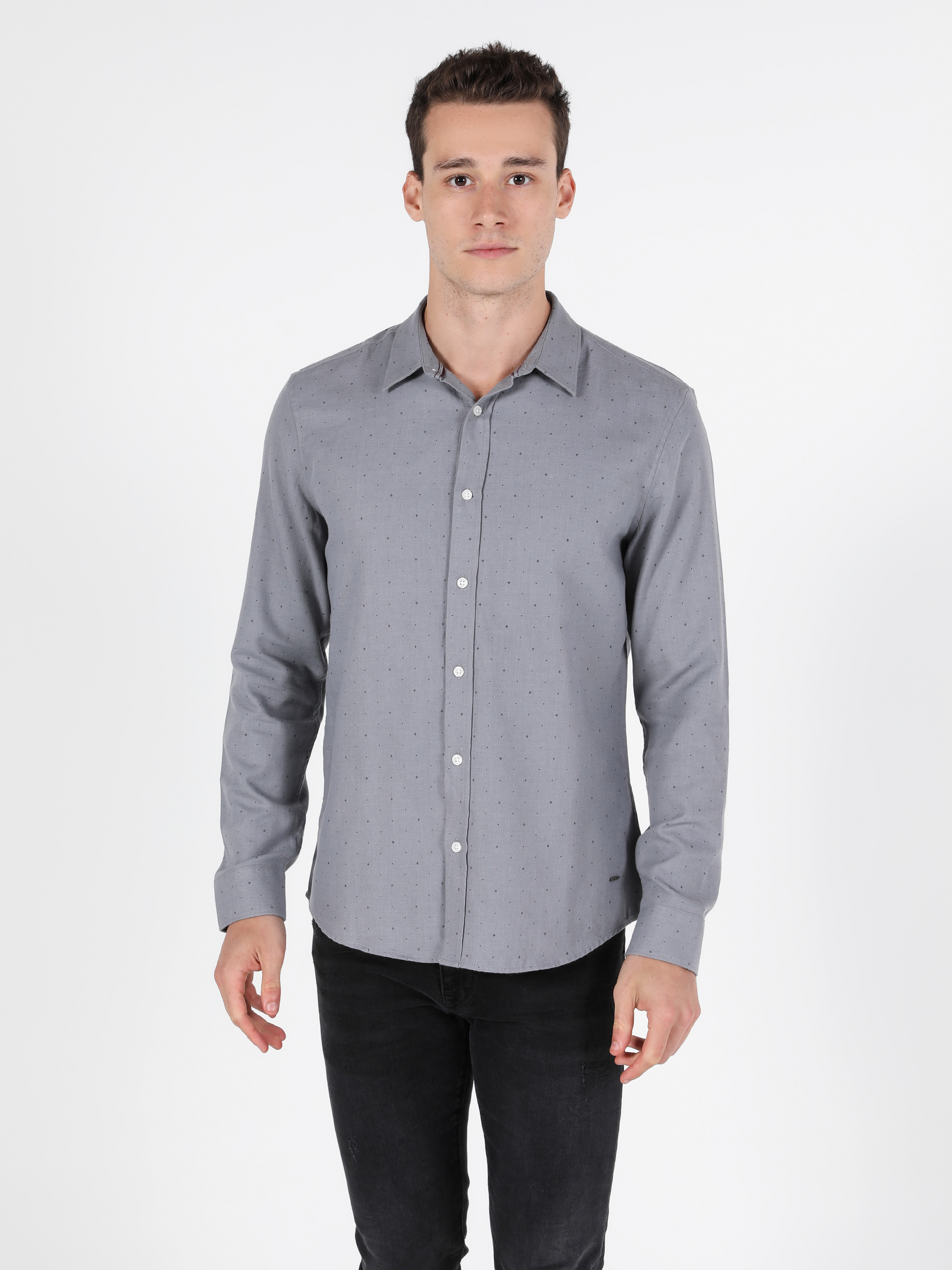 

Рубашка Colin' CL1051397GRA  Gray, Рубашка Colin's CL1051397GRA S Gray