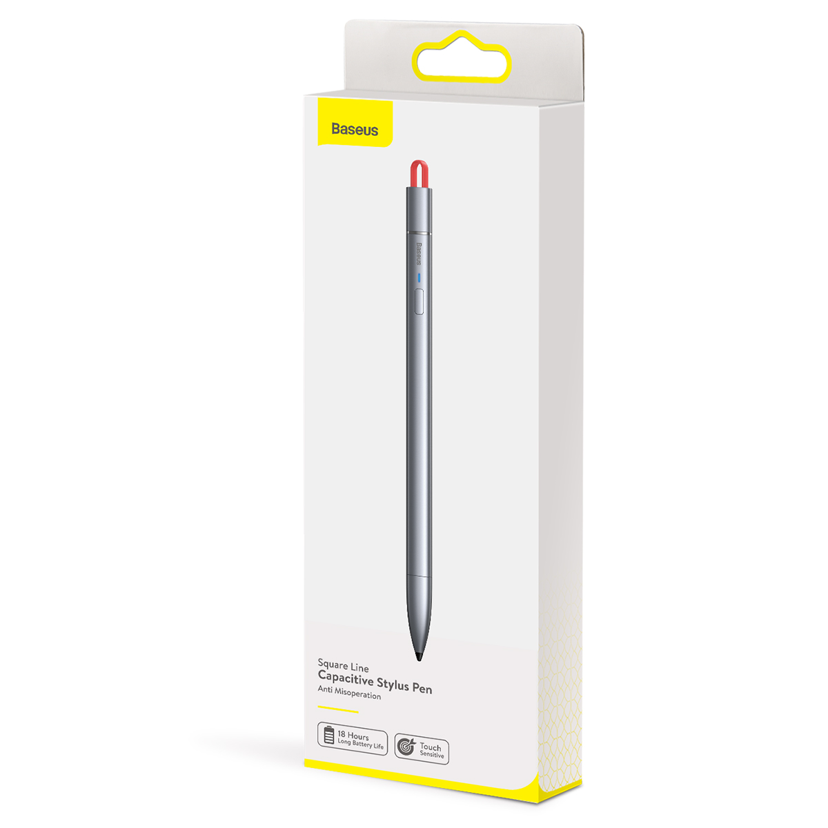 

Стилус Baseus Square Line Capacitive Stylus pen（Anti misoperation） (ACSXB-A0G)