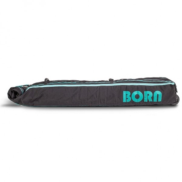 

Чехол для Лыж/Сноуборда BORN ( 190 х 38 х 18 см) на Колесах Черно-Бирюзовый (Скручивается под Нужный Размер)