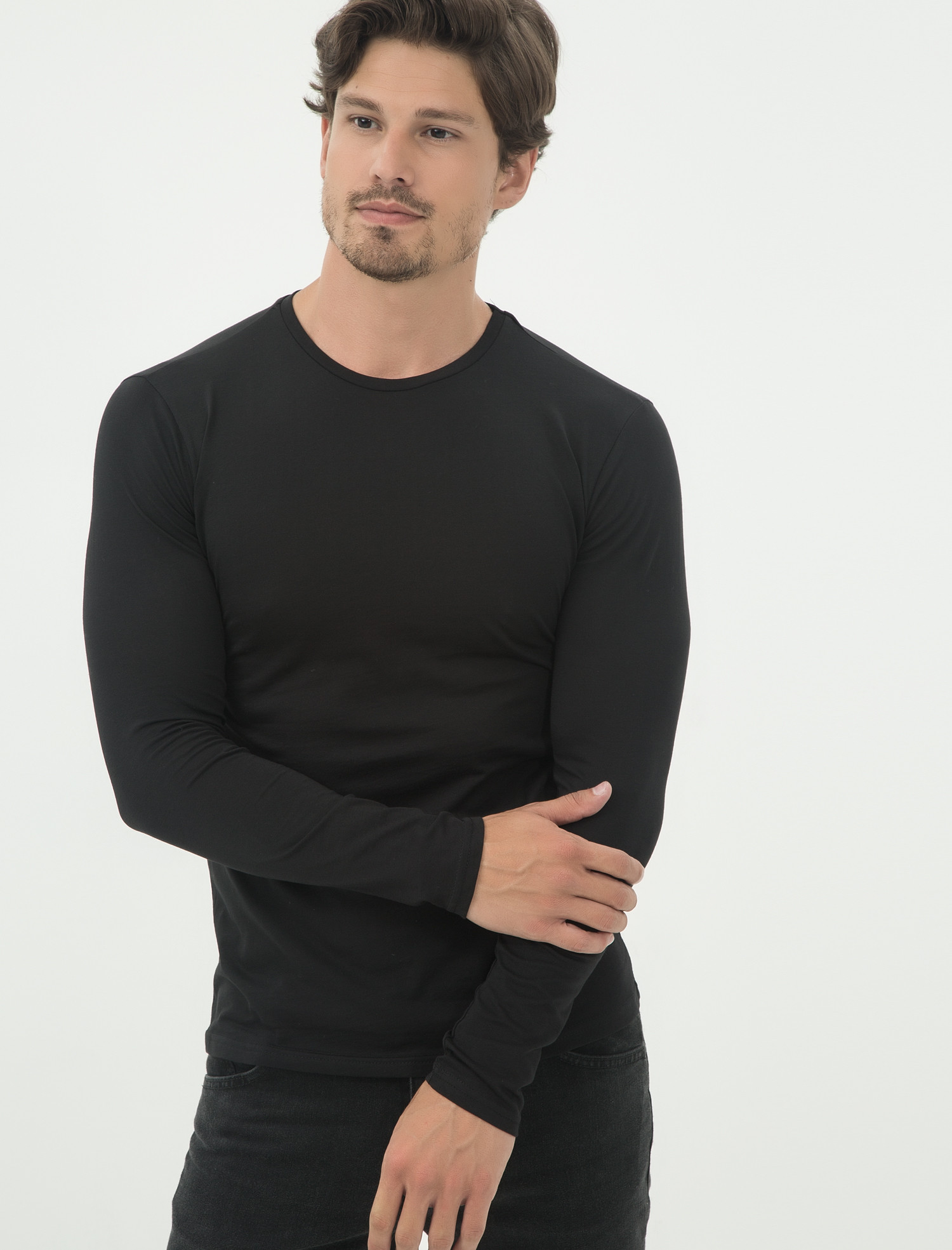 

Лонгслив Koton 7KAM12140LK-999  Black, Лонгслив Koton 7KAM12140LK-999 XS Black