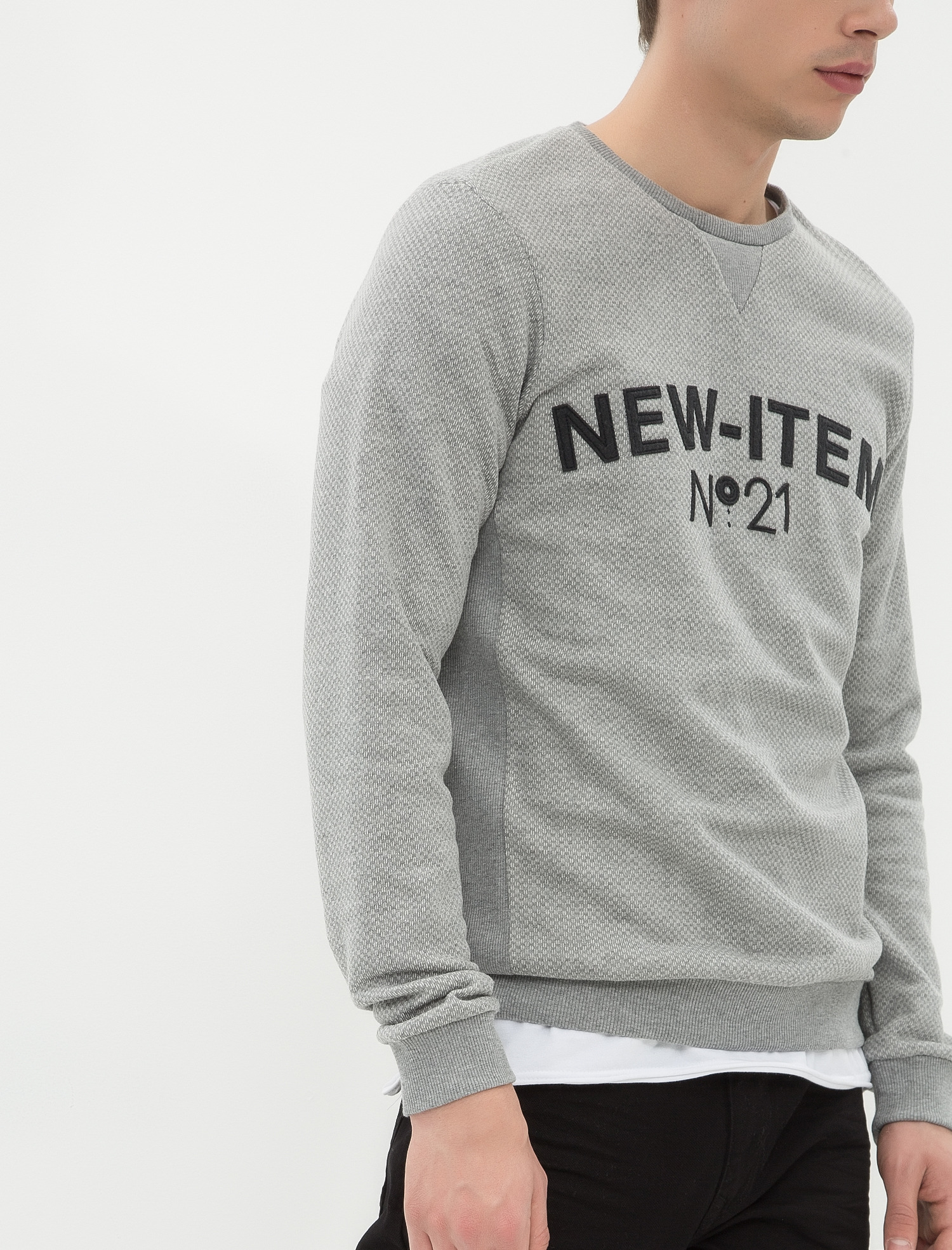 

Свитшот Koton 7KAM74188OK-027 M Grey