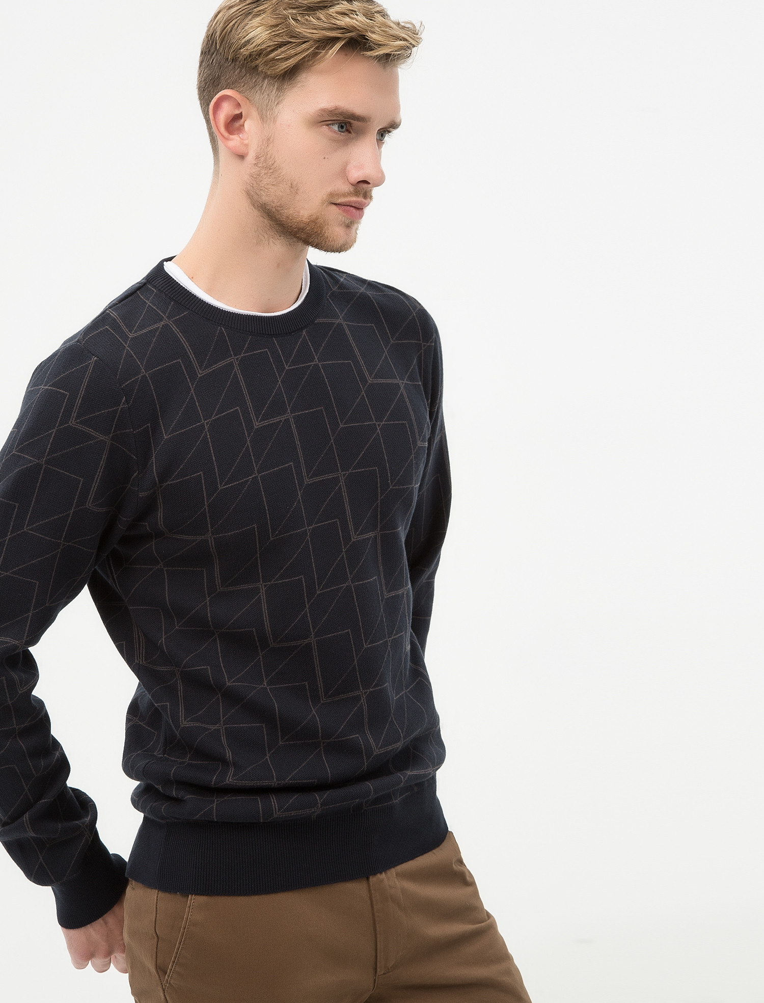 

Джемпер Koton 7KAM91073LT-51E XL Marine Design