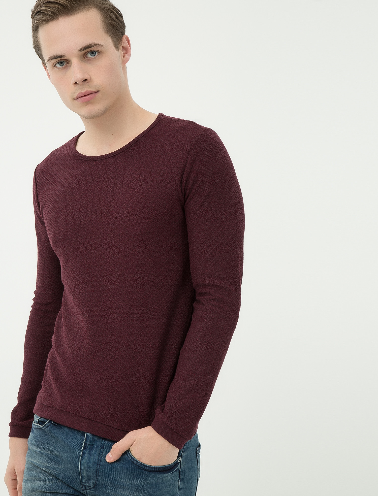 

Джемпер Koton 7KAM91214LK-477 L Bordeux