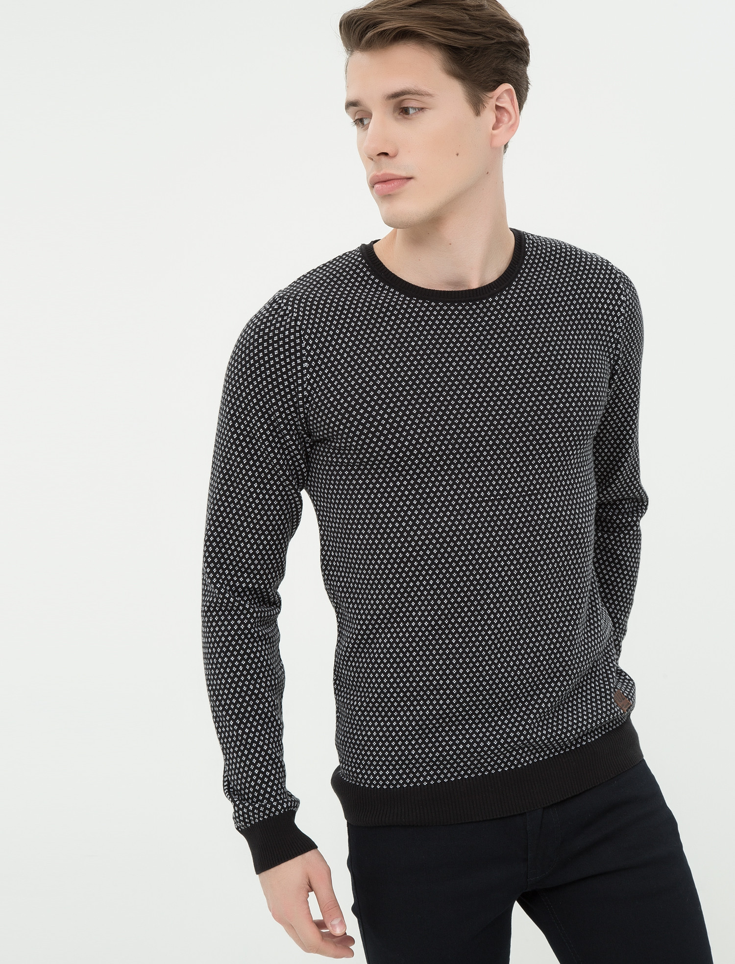 

Джемпер Koton 7KAM94285OT-09A XL Black Design